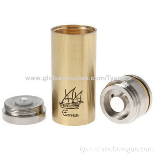 Stainless steel powerful mechanical e cigarette mod sail